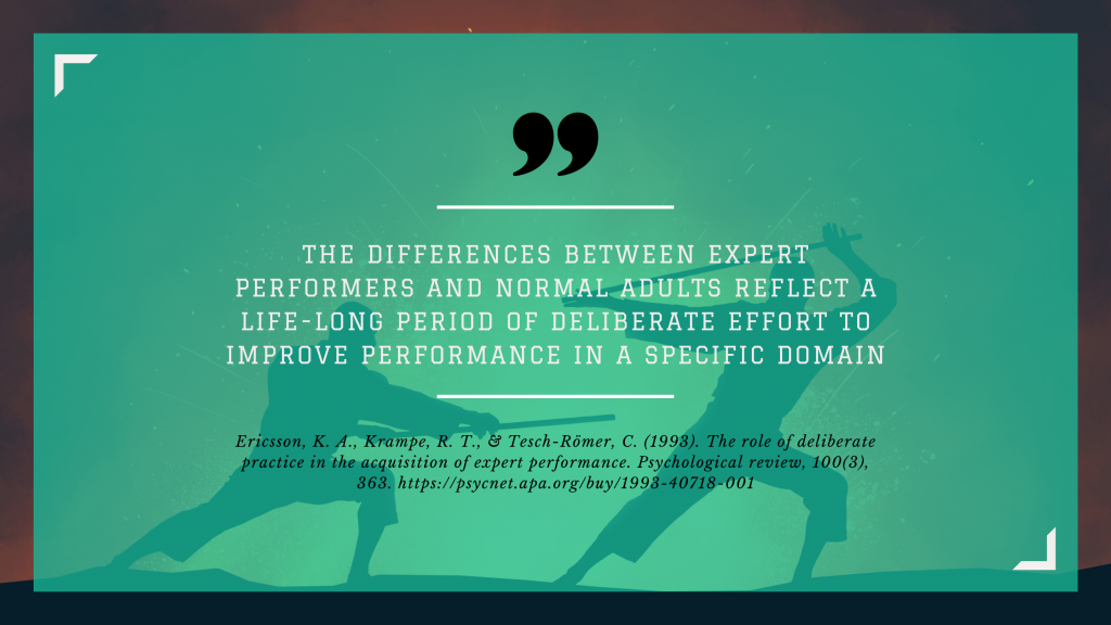 Deliberate Practice Quote