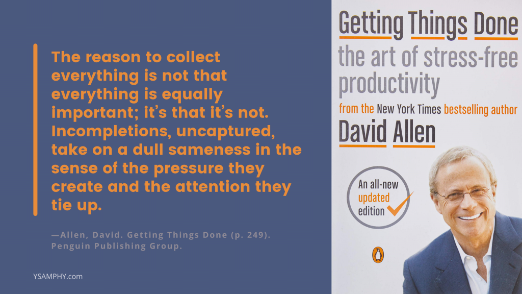 GTD book quote