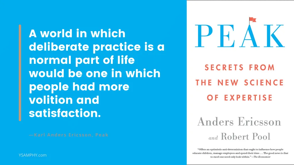 Peak book by Anders Ericcsson